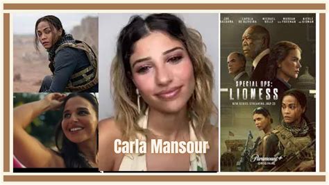 carla mansour|lioness cast 2023.